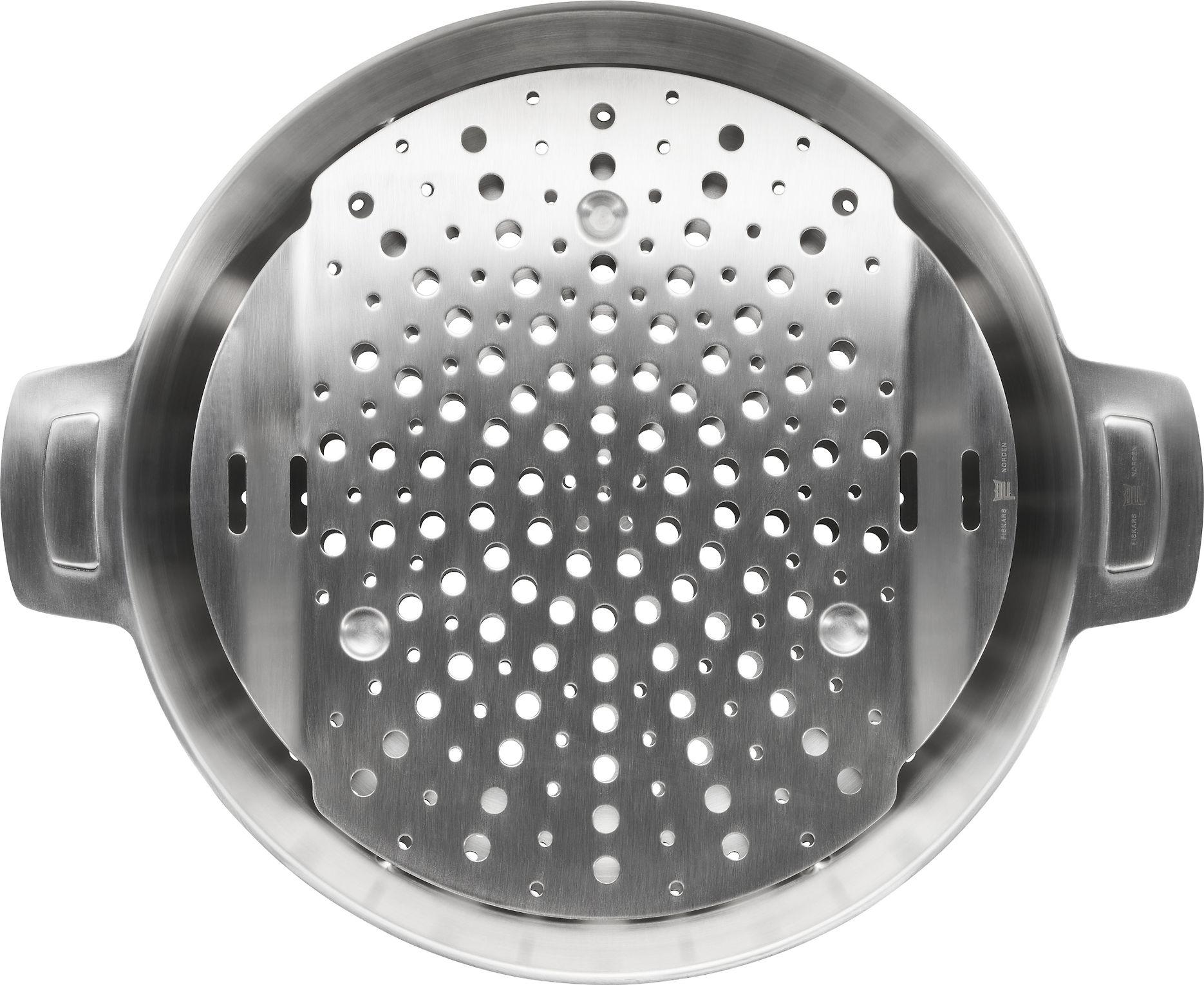 Fiskars Norden Grilis plieno garų puodas 30cm
