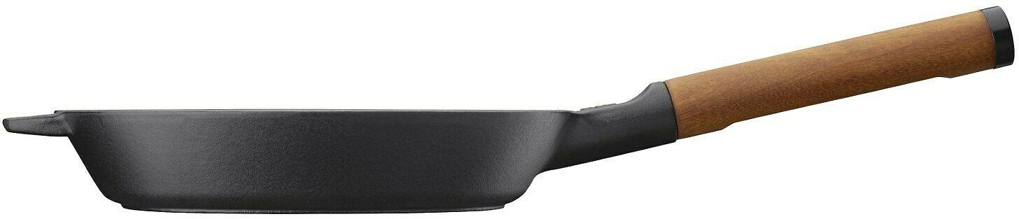Fiskars Pan Norden Frying, Diameter 24 cm, Removable handle, Juodas