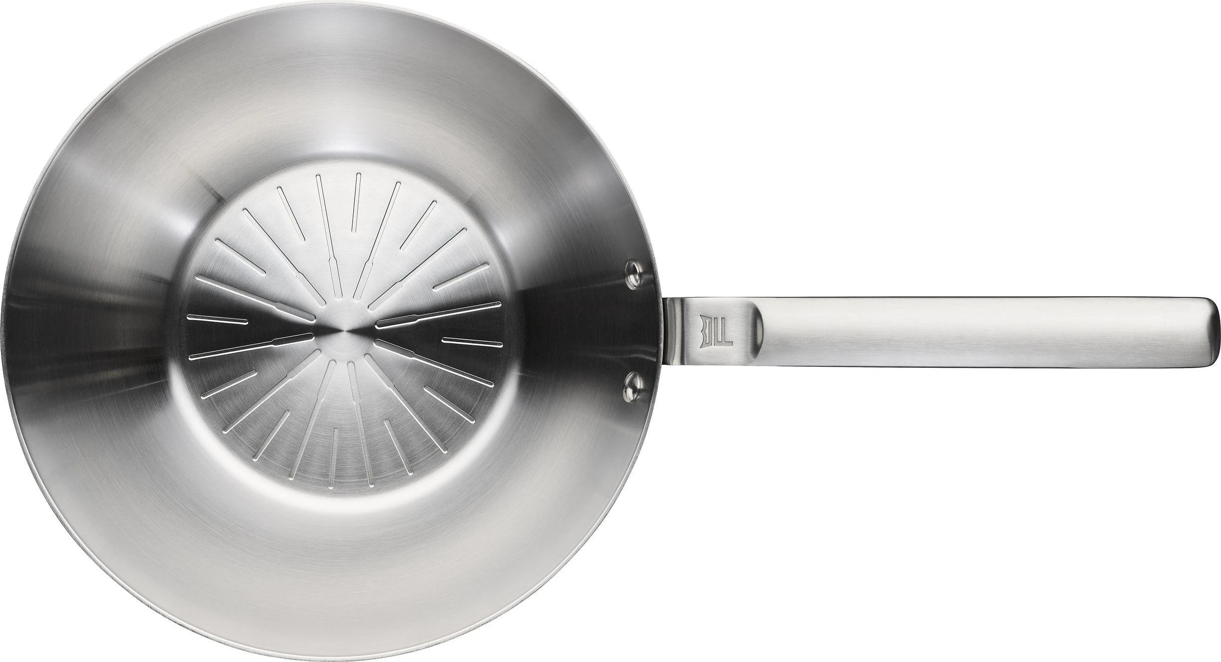 Fiskars Norden steel Wok keptuvė 28cm be dangos #