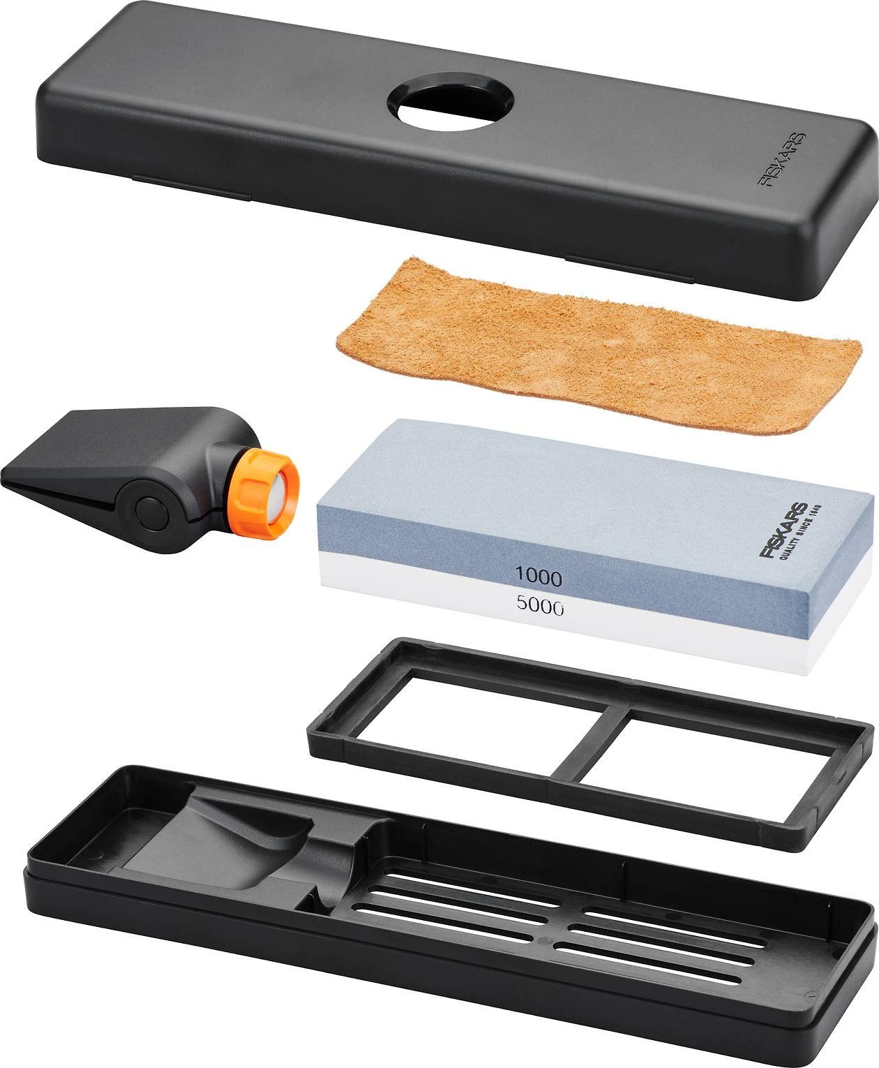 Fiskars Whetstone Premium rinkinys peilių galandimui