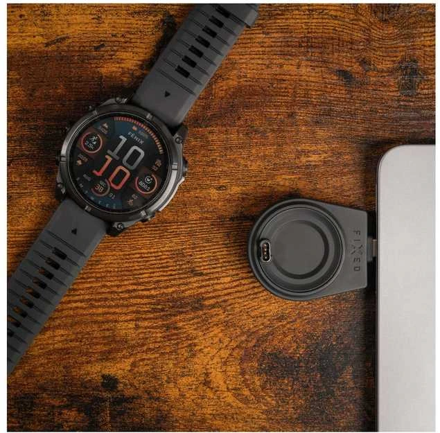 Fixed Įkroviklis indukcinė 3w1 Fixed Powerstation for Garmin, Qi, 18W, juoda