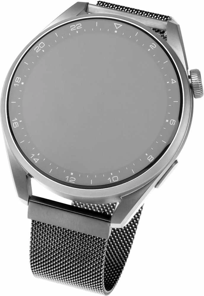 Fixed | Mesh Strap with Quick Release 20mm for Išmanusis laikrodis | Juodas