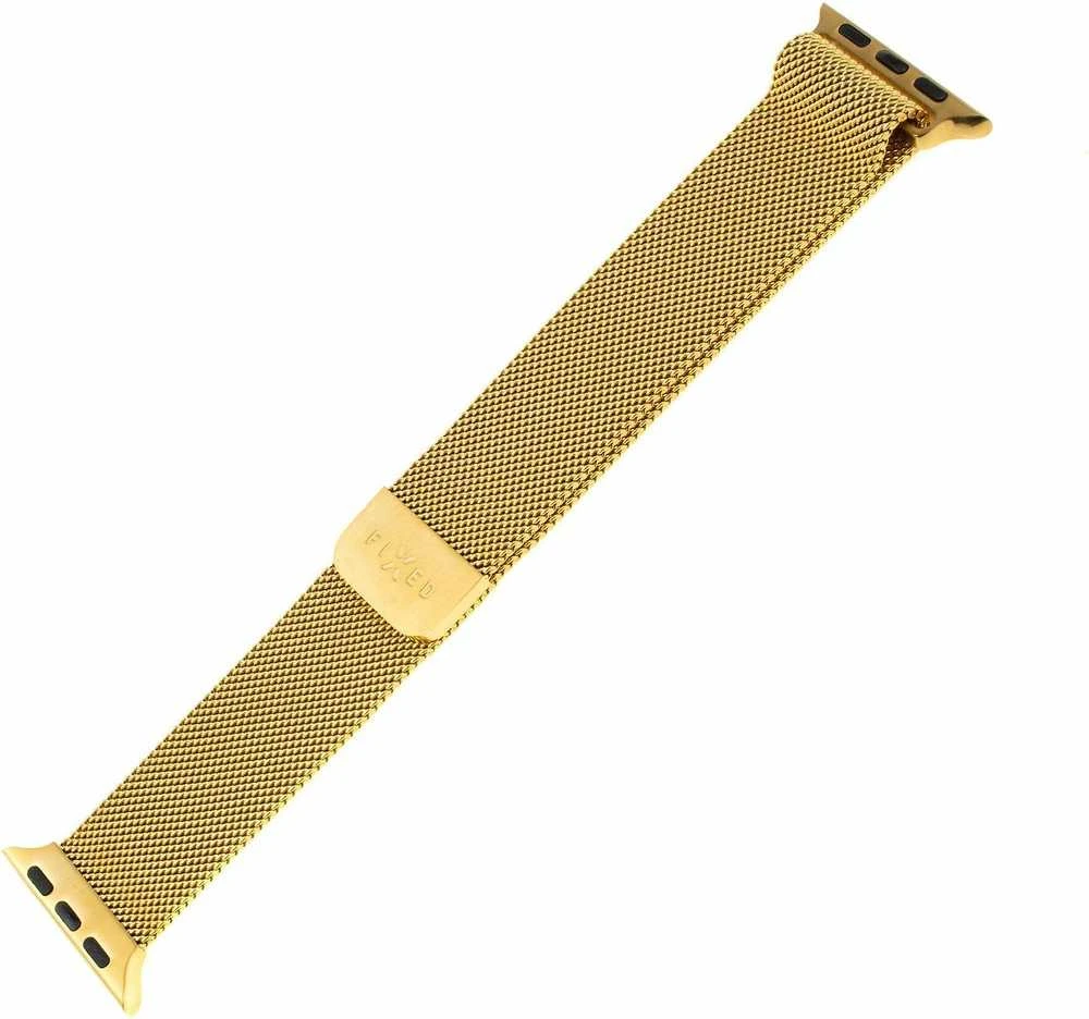 Fixed Fiksuotas | Tinklinis dirželis „Apple Watch“ 42/44/45/46/49 mm | Auksinis