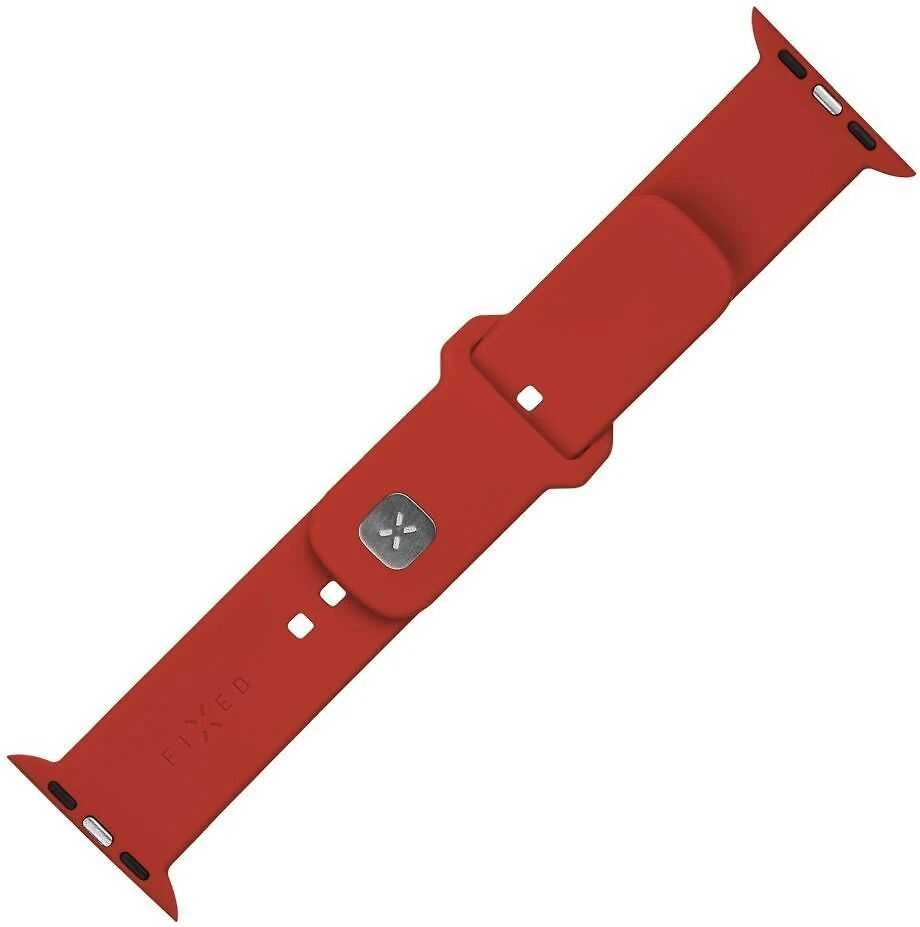 Fixed Ištaisyta | Sportiškas dirželio rinkinys Apple Watch 38/40/41 mm | 160-225 mm | Raudona | Silikonas