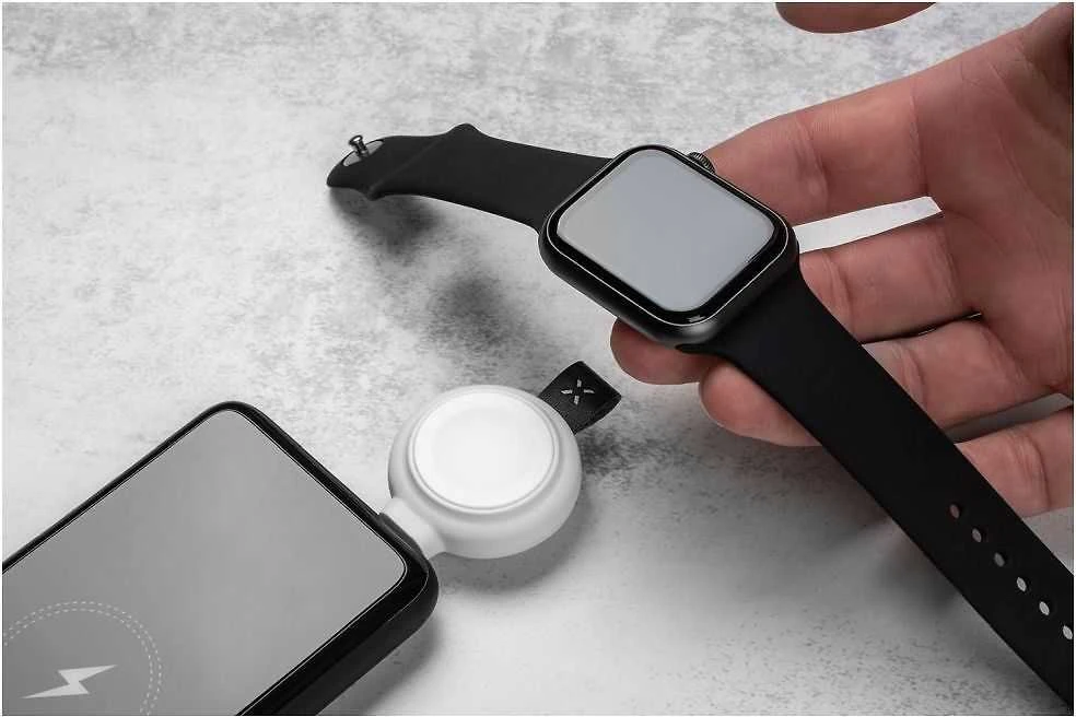 FIXED Orb Charger Apple Watch su greito įkrovimo palaikymu balta spalva