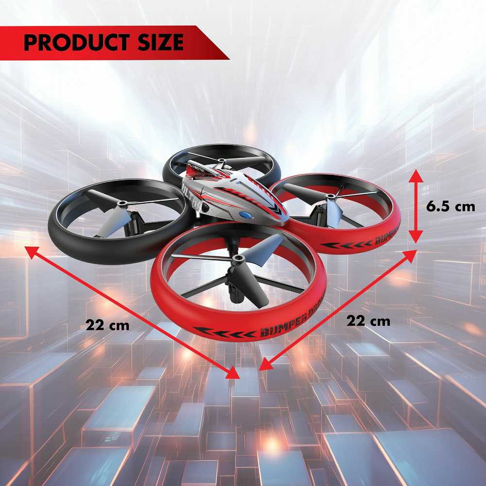 Silverlit FLYBOTIC Radijo bangomis valdomas dronas „Bumper Drone Lite“