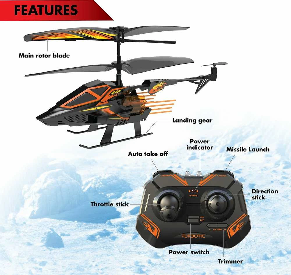 Dumel FLYBOTIC RC Sraigtasparnis „Hover Blast“