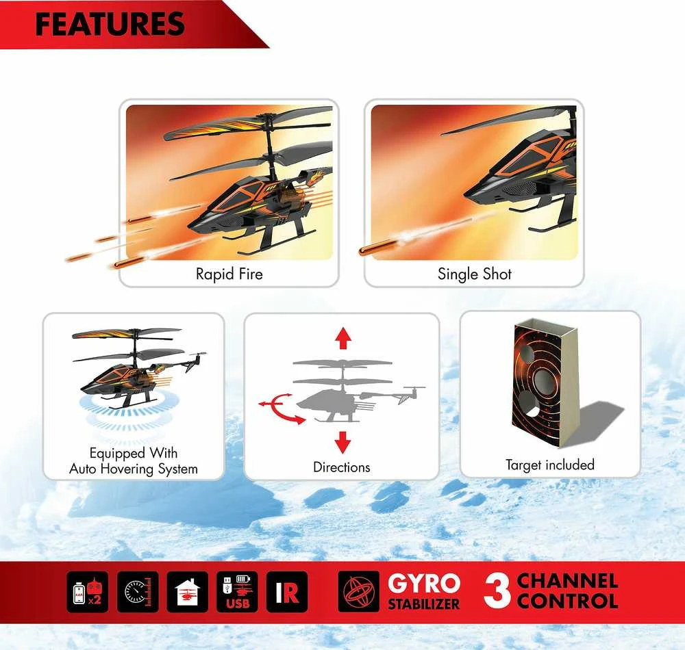 Dumel FLYBOTIC RC Sraigtasparnis „Hover Blast“