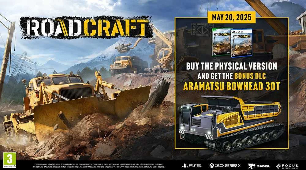 Focus Entertainment PS5 RoadCraft