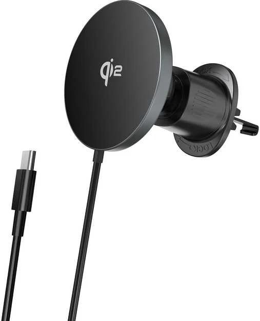 FoneKit Air Vent Mag 15 W magneettinen Qi2-latausteline autoon