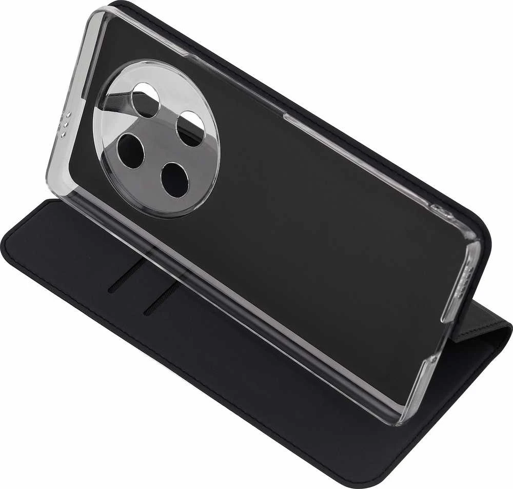 Dėklas Fonekit Bookcase -suojakotelo, Honor Magic7 Lite, musta
