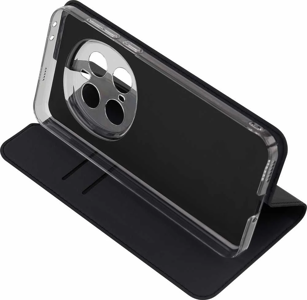 Dėklas Fonekit Bookcase suojakotelo, Honor Magic7 Pro, musta
