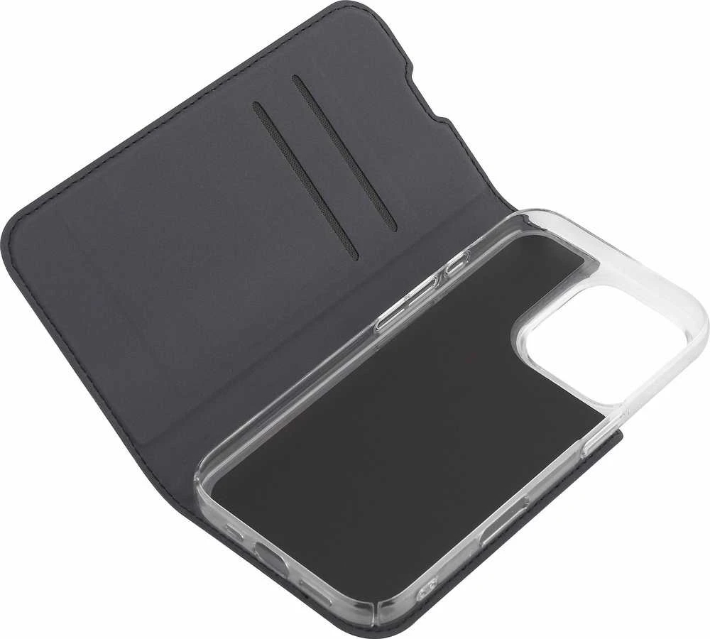 Dėklas Dedra FoneKit BookCase suojakotelo, iPhone 16 Pro Max, musta
