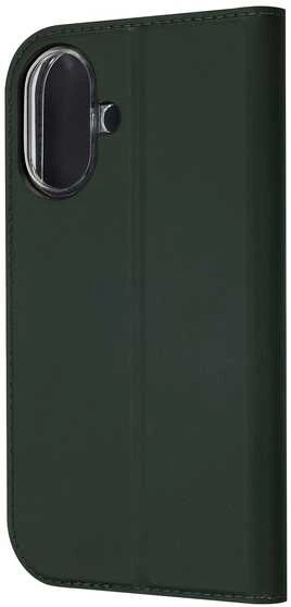 Dėklas FoneKit BookCase suojakotelo, iPhone 17, tummanvihreä