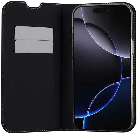 Dėklas FoneKit BookCase suojakotelo, iPhone 17 Pro Max, vaaleanpunainen