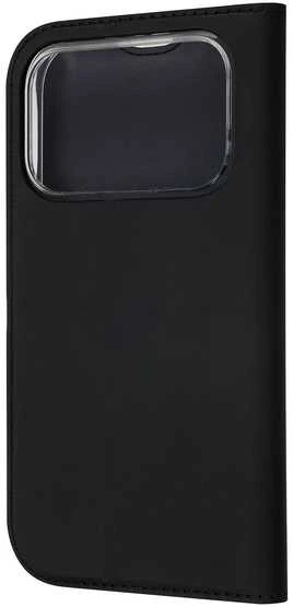 Dėklas FoneKit BookCase suojakotelo, iPhone 17 Pro Max, musta