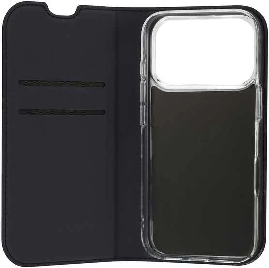 Dėklas FoneKit BookCase suojakotelo, iPhone 17 Pro Max, musta