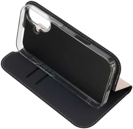 Dėklas FoneKit BookCase suojakotelo, iPhone 17, vaaleanpunainen