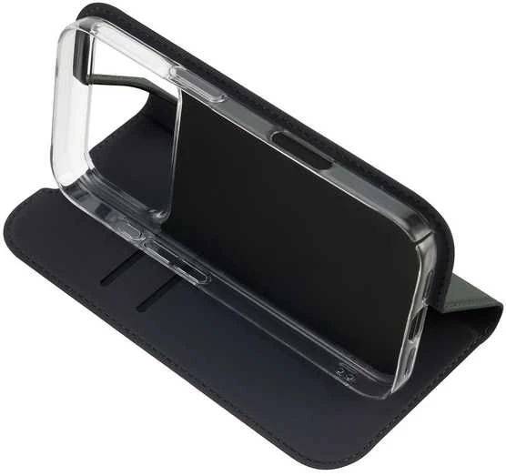 Dėklas FoneKit BookCase suojakotelo, iPhone 17 Pro Max, tummanvihreä