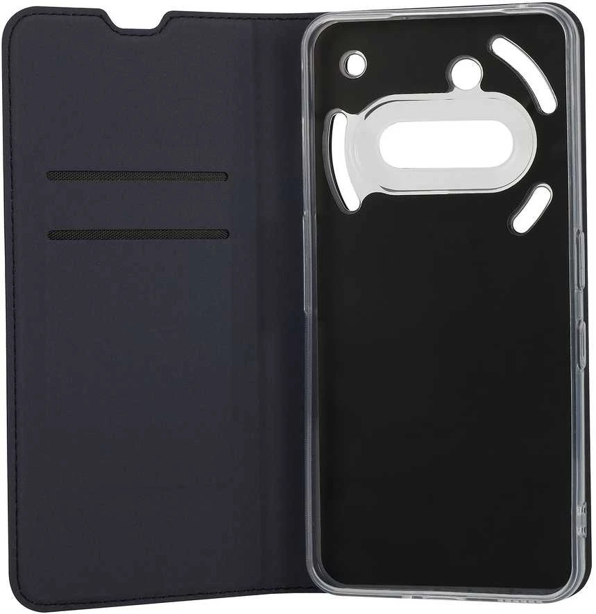 „FoneKit BookCase“ apsauginis dėklas, „Nothing Phone“ (3a), juodas
