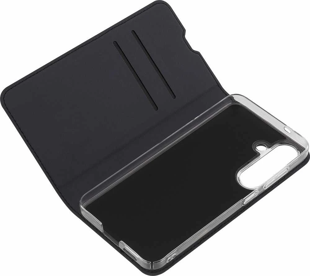 Dėklas Zwilling FoneKit BookCase -suojakotelo, Samsung Galaxy S25, musta