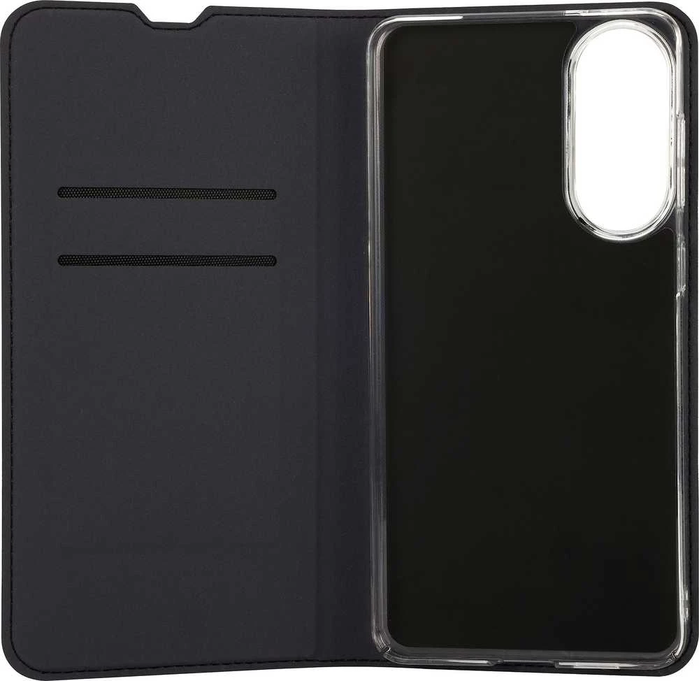 „FoneKit BookCase“ apsauginis dėklas, „Samsung Galaxy S25 Edge“, juodas