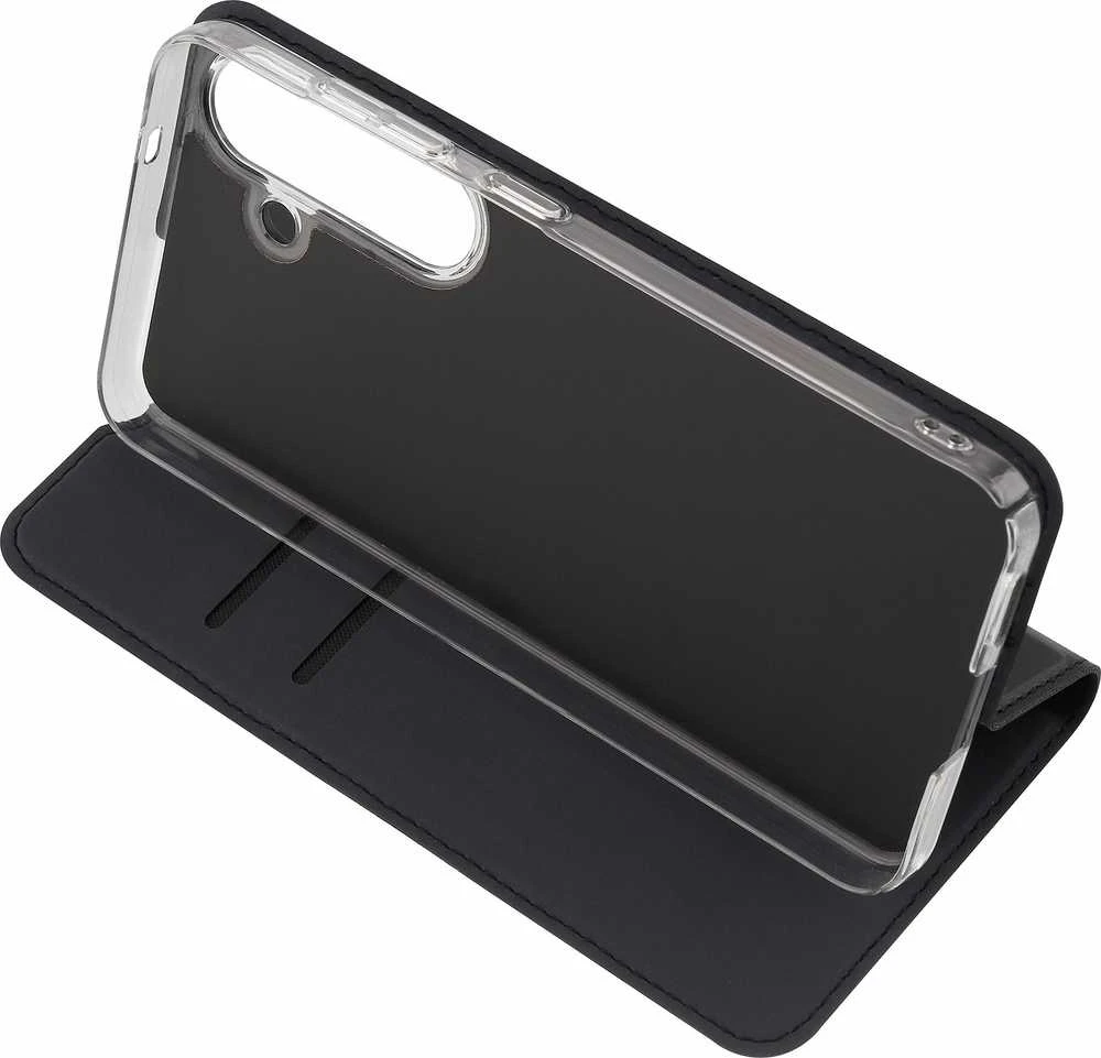 Dėklas Zwilling FoneKit BookCase -suojakotelo, Samsung Galaxy S25, musta