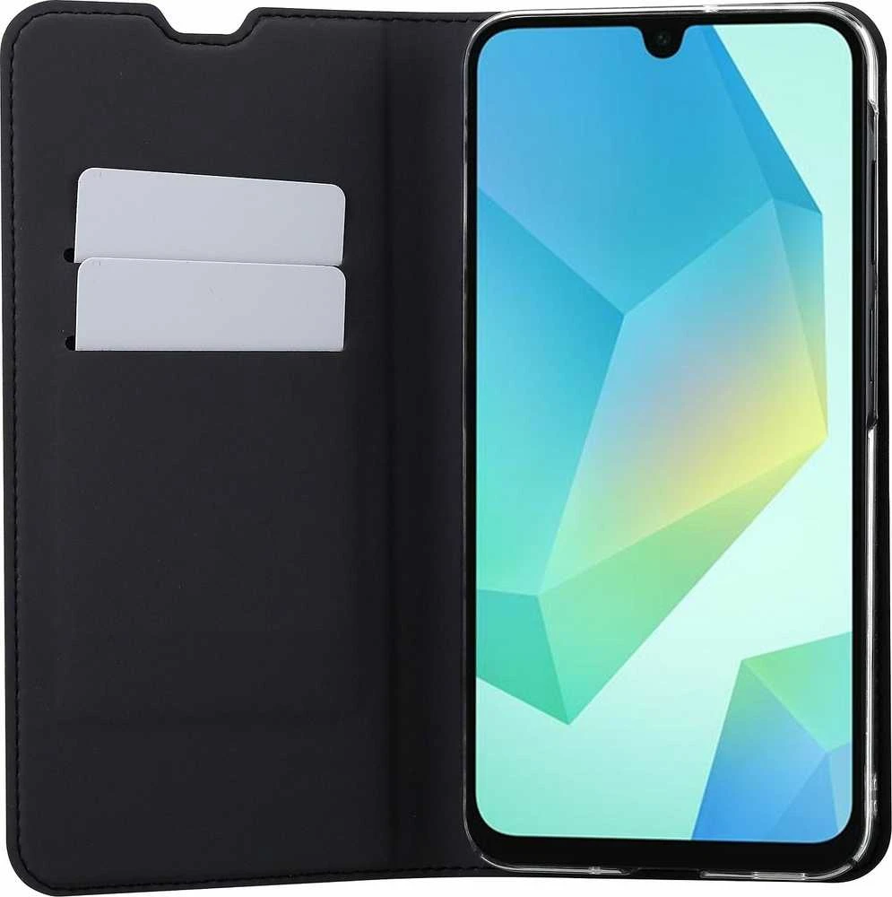 Dėklas FoneKit BookCase -suojakotelo, Samsung Galaxy A16, musta