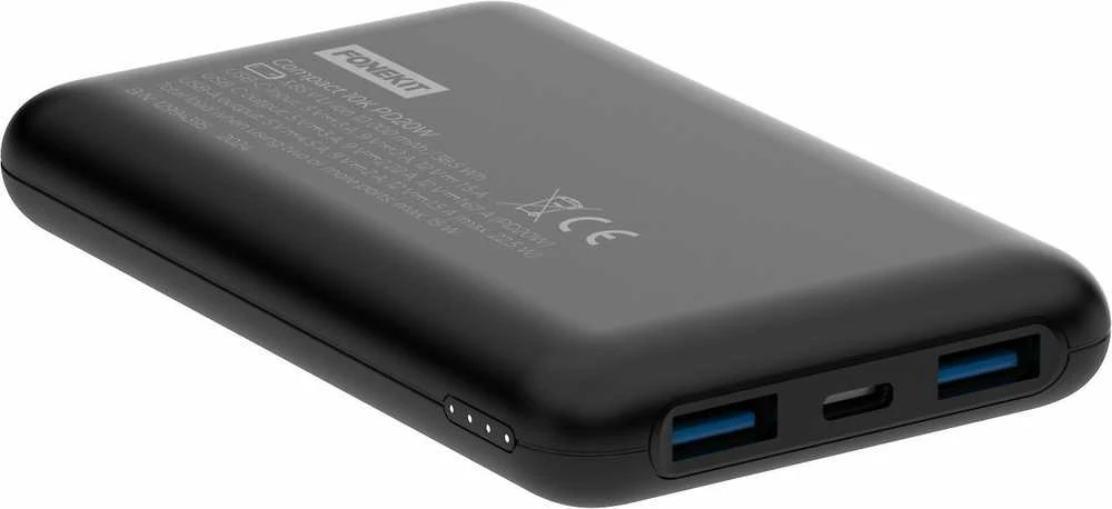 FoneKit Compact 10K PD20W - srovės šaltinis, 10 000 mAh