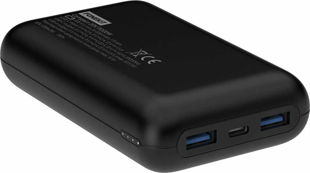 FoneKit Compact 20K PD20W - variklis, 20 000 mAh