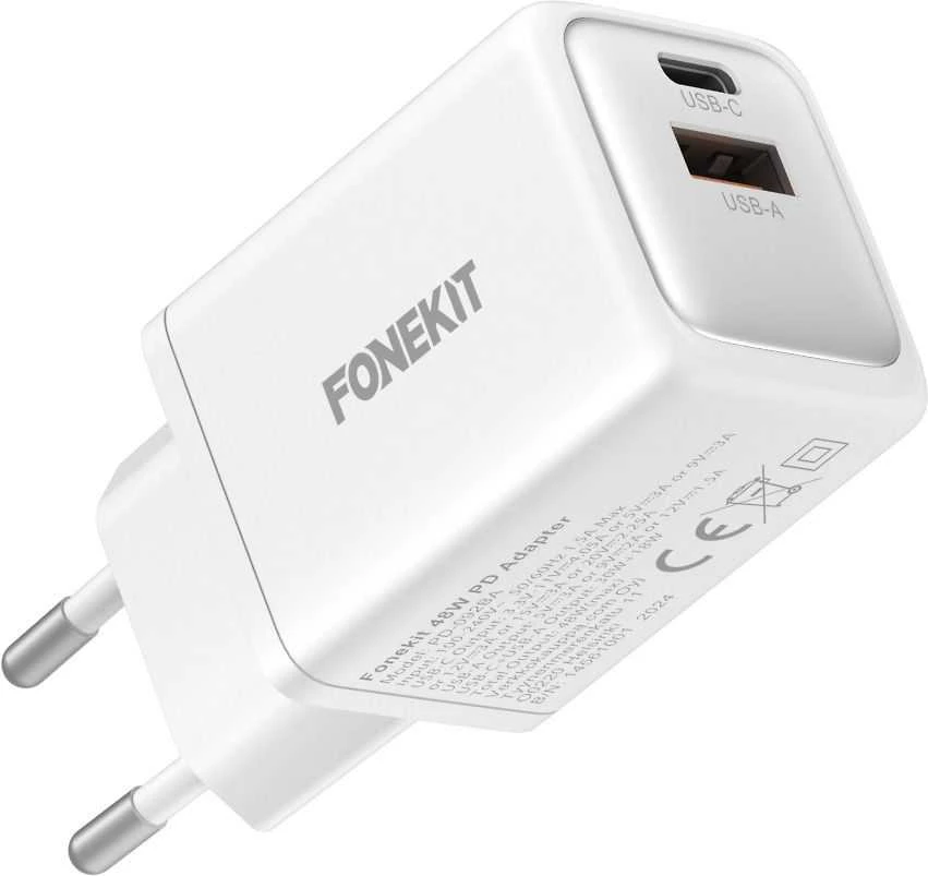 FoneKit 48W tinklo kroviklis su dviguba jungtimi