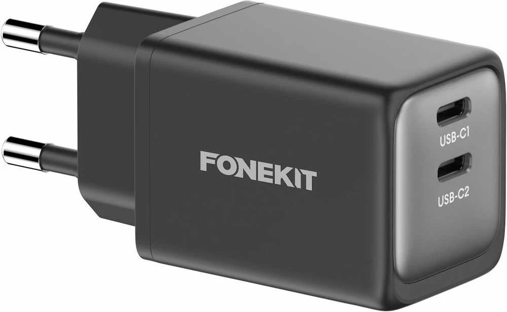 FoneKit 48W įkroviklis su dviguba USB-C jungtimi