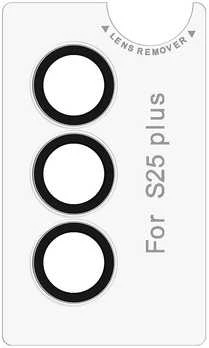 FoneKit kameran linssinsuoja, Samsung Galaxy S25+, läpinäkyvä
