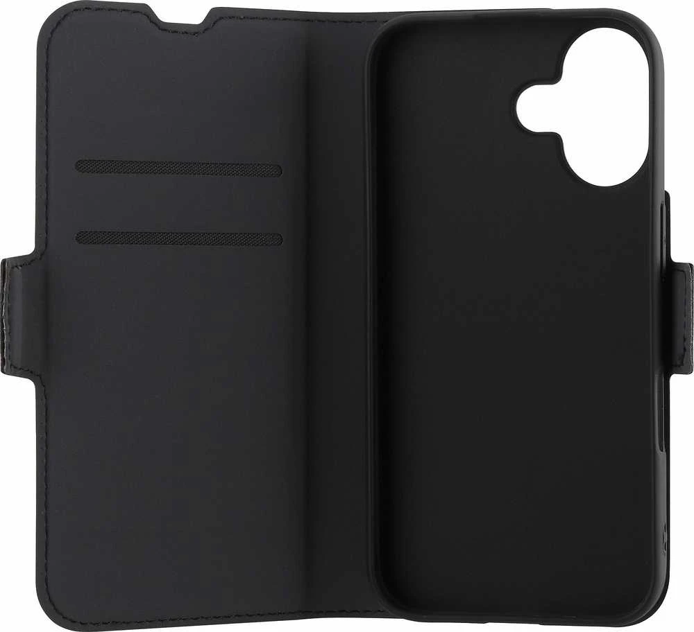 Dėklas FoneKit MagSafe BookCase -suojakotelo, iPhone 16, musta