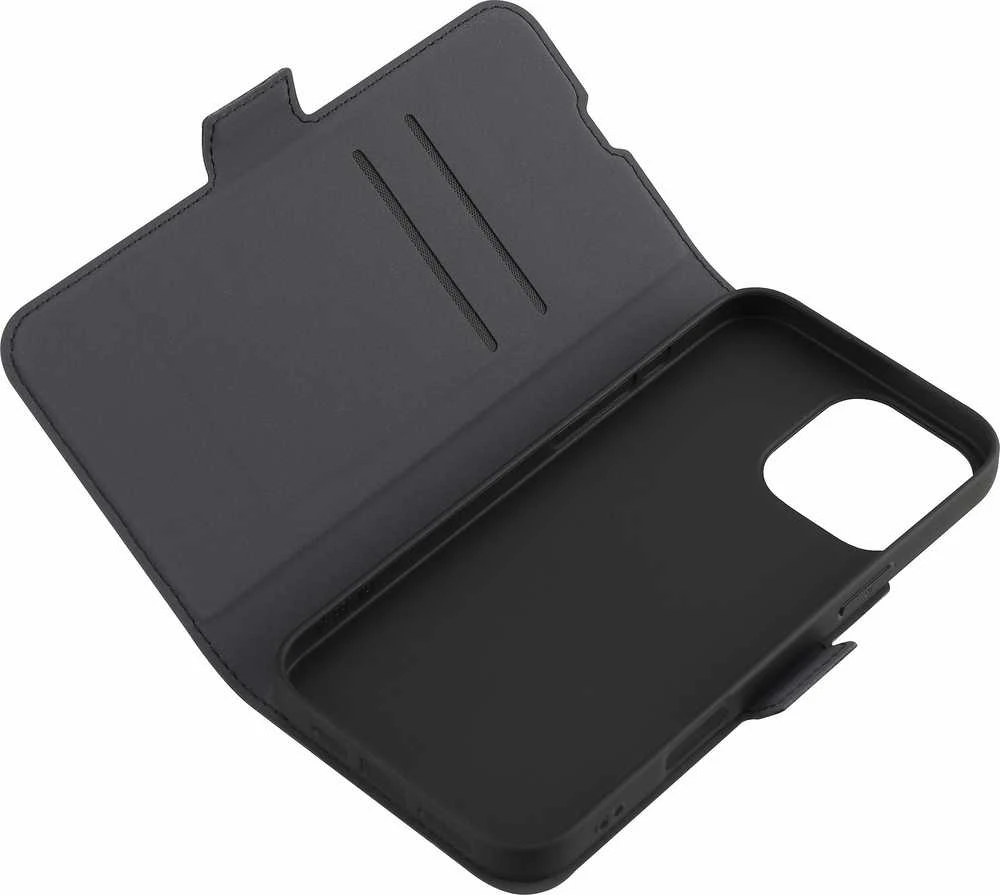 Dėklas FoneKit MagSafe BookCase -suojakotelo, iPhone 16 Pro, musta