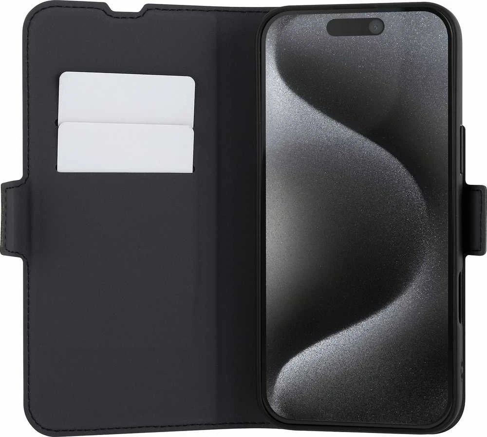 Dėklas FoneKit MagSafe BookCase -suojakotelo, iPhone 16 Pro Max, musta