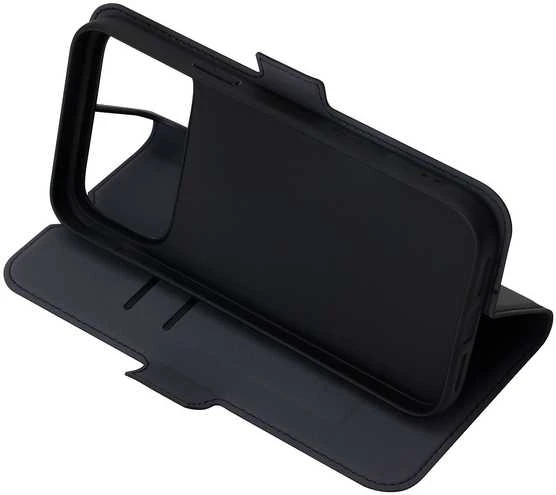„FoneKit MagSafe BookCase“ apsauginis dėklas, „iPhone 17 Pro Max“, juodas