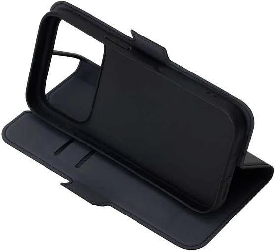 Dėklas FoneKit MagSafe BookCase suojakotelo, iPhone 17 Pro, musta