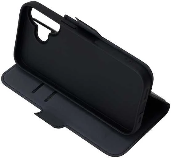 Dėklas FoneKit MagSafe BookCase suojakotelo, iPhone 17, musta