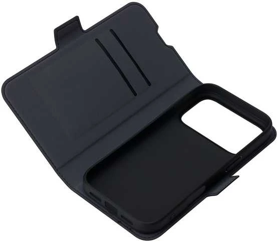 Dėklas FoneKit MagSafe BookCase suojakotelo, iPhone 17 Pro, musta