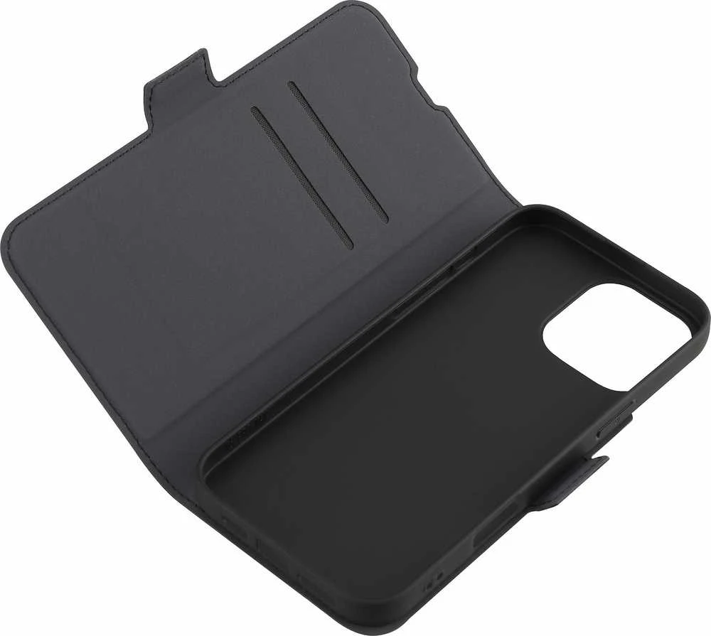 Dėklas FoneKit MagSafe BookCase -suojakotelo, iPhone 16 Pro Max, musta