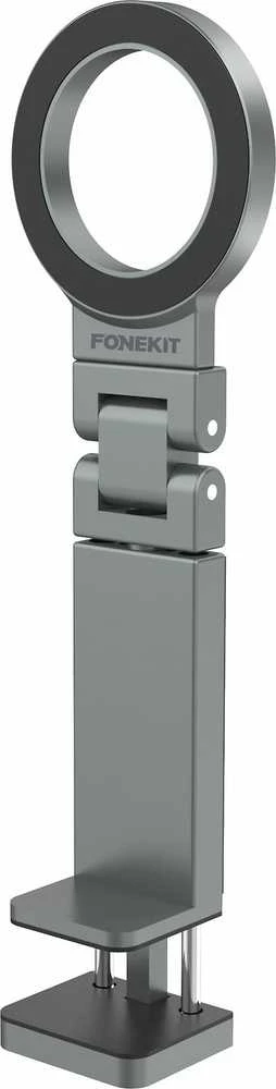 FoneKit MagSafe-yhteensopiva Desk Phone Holder puhelinteline, harmaa