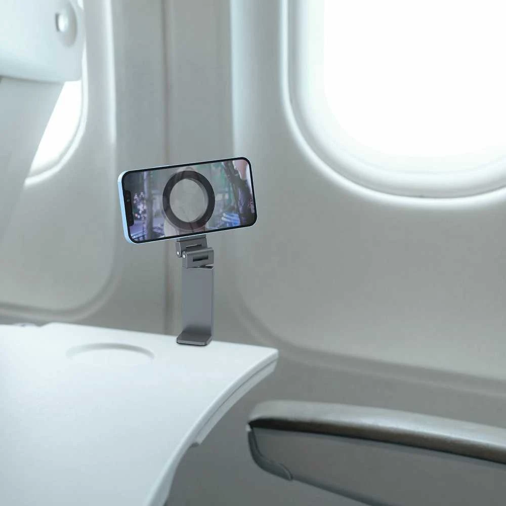 FoneKit MagSafe-yhteensopiva Desk Phone Holder puhelinteline, harmaa