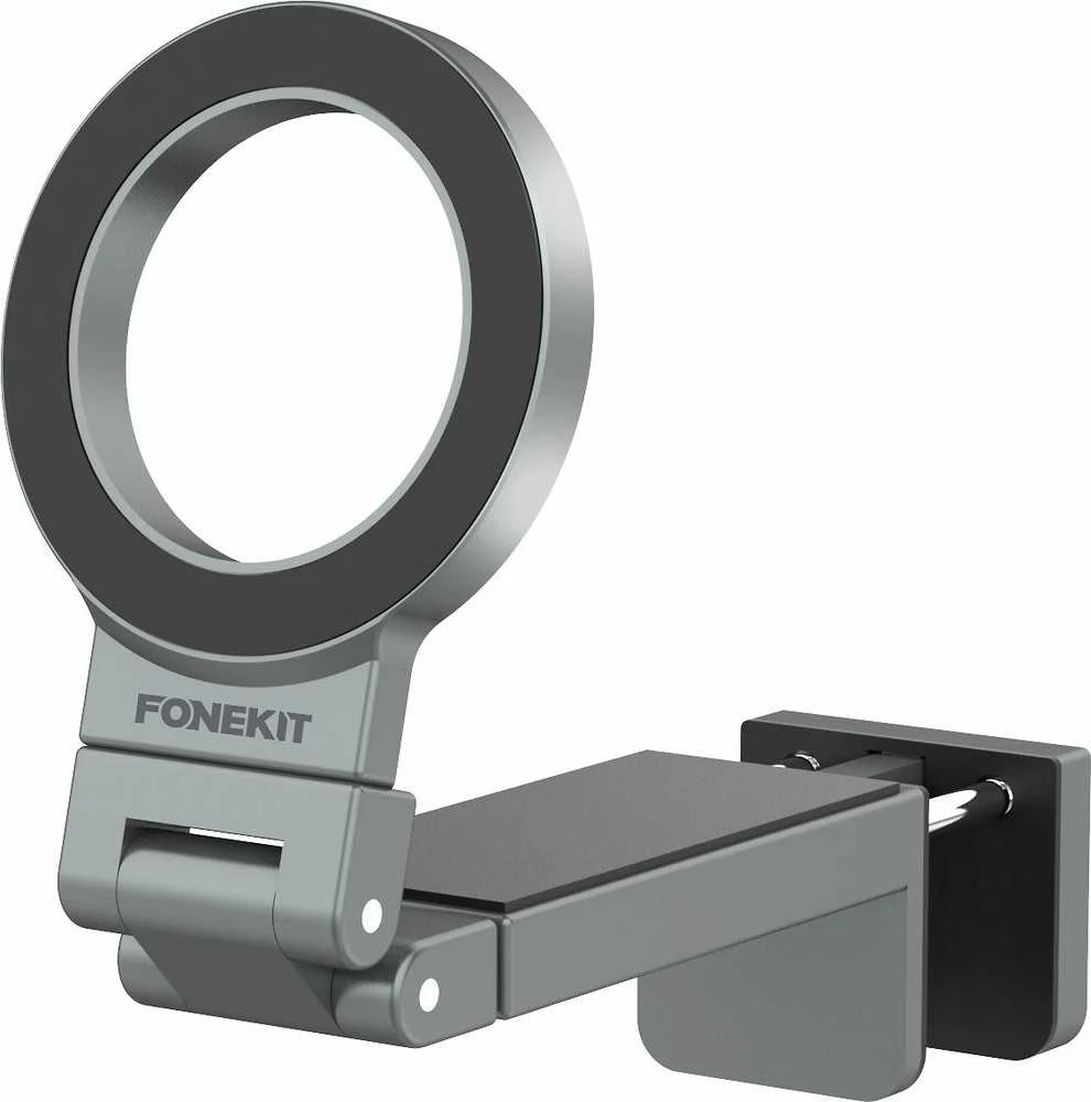 FoneKit MagSafe-yhteensopiva Desk Phone Holder puhelinteline, harmaa