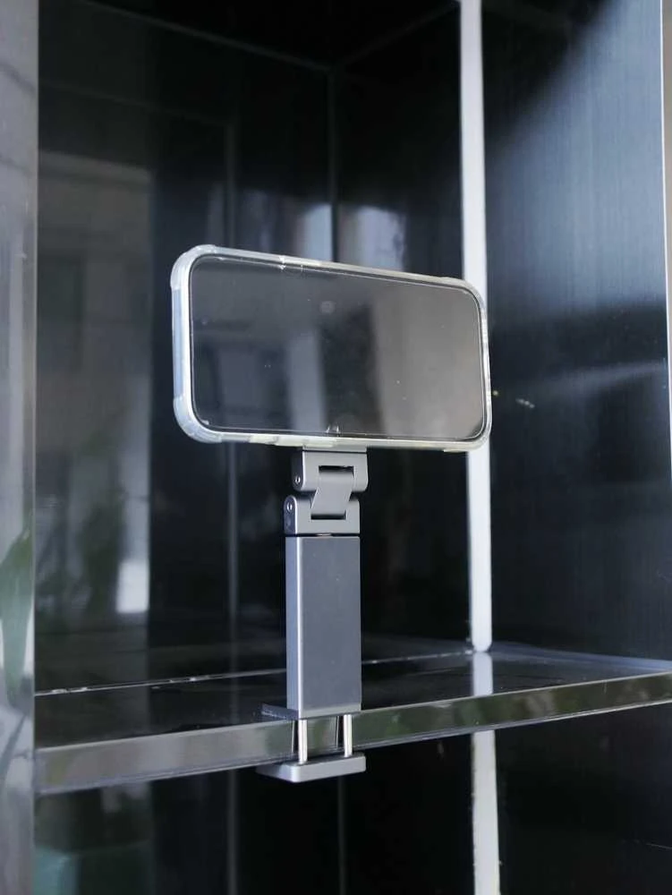 FoneKit MagSafe-yhteensopiva Desk Phone Holder puhelinteline, harmaa