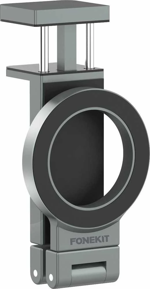 FoneKit MagSafe-yhteensopiva Desk Phone Holder puhelinteline, harmaa