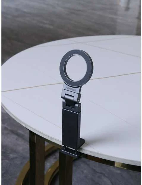 FoneKit MagSafe-yhteensopiva Desk Phone Holder puhelinteline, harmaa