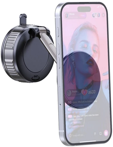 FoneKit MagSafe-yhteensopiva imukuppiteline