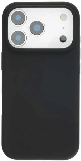Dėklas FoneKit MagSafe Liquid Silicone suojakuori, iPhone 17 Pro Max, musta