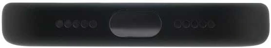 Dėklas FoneKit MagSafe Liquid Silicone suojakuori, iPhone 17 Pro Max, musta